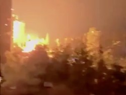 Video: Detik-detik Rudal Israel Hantam Kementerian Pertahanan Suriah