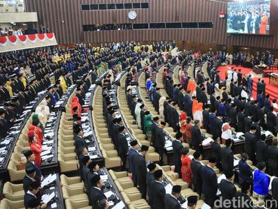 Di Hadapan Jokowi, 580 Anggota DPR Periode 2024-2029 Resmi Dilantik