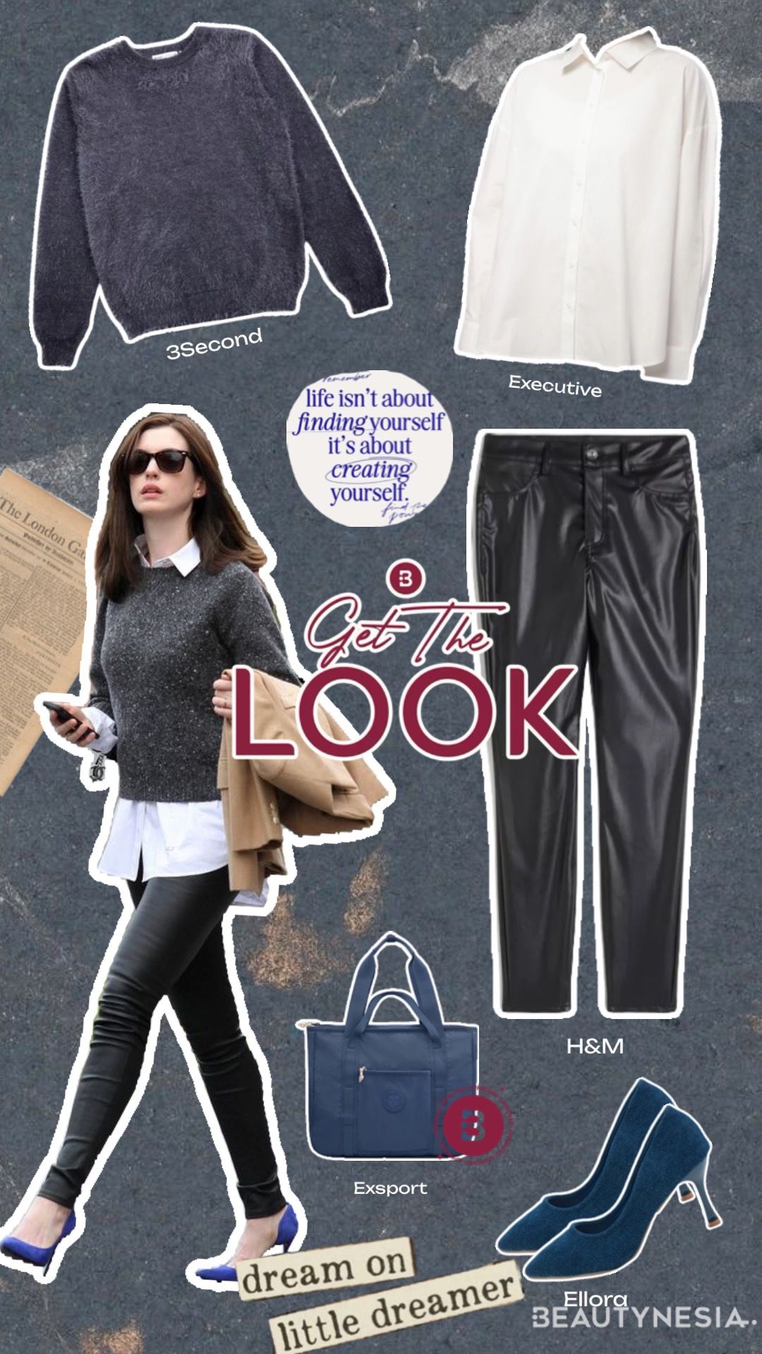 Get The Look: Ide Outfit Smart Casual ala Anne Hathaway, Modis dan Comfy!