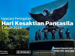 Link Live Streaming Upacara Hari Kesaktian Pancasila 2024, Klik di Sini!