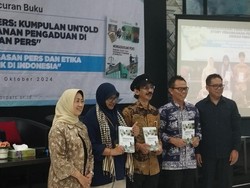 Dewan Pers Luncurkan Buku Mengadu(kan) Pers, Berisi Kisah Tangani Aduan Etik
