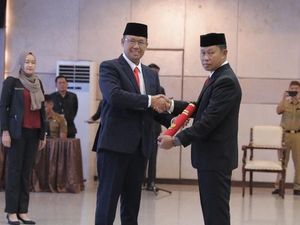 Pj Gubernur Babel Kukuhkan Pjs Bupati Belitung Timur Pj Gubernur Babel Kukuhkan Pjs Bupati Belitung Timur
