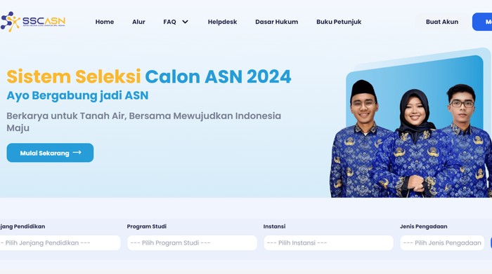 Portal SSCASN Portal SSCASN login sscasn bkn 2025