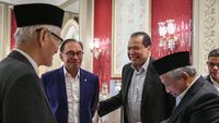 Potret CT Bersama Pimpinan NU-Muhammadiyah Silaturahami ke PM Anwar Ibrahim