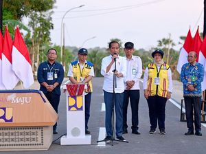 27 Ruas Jalan di NTT yang Diresmikan Jokowi Telan Anggaran Rp 737 M
