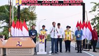Presiden Jokowi Resmikan 27 Ruas Jalan di Provinsi NTT