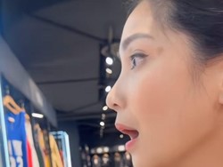 Ekspresi Melongo Nagita Slavina saat Tahu Harga Kaus Michael Jordan