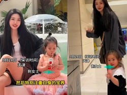 Disangka Jaga Adik, Tak Ada yang Sangka Wanita Cantik Ini Sedang Momong Cucu