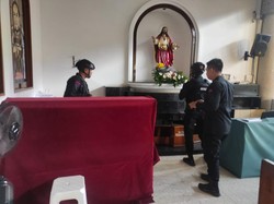 Gegana Sisir Gereja Kristus Raja Surabaya Buntut Temuan Granat Nanas