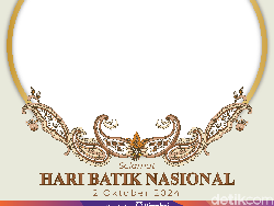 35 Twibbon dan Ucapan Hari Batik Nasional 2 Oktober 2024