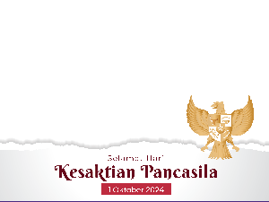10 Twibbon Hari Kesaktian Pancasila 2024 Meriah, Cocok untuk Medsosmu! 10 Twibbon Hari Kesaktian Pancasila 2024 Meriah, Cocok untuk Medsosmu!