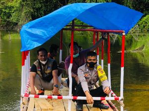 Inovasi Bripka Arjunif Sulap Area Eks Tambang Jadi Embung Sumber Air Warga Inovasi Bripka Arjunif Sulap Area Eks Tambang Jadi Embung Sumber Air Warga