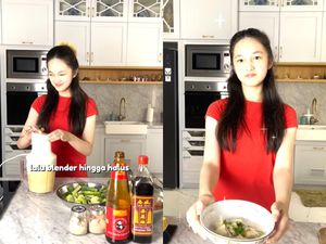 Cantik Bak Princess! Elea Anak Ussy-Andhika Masak Dumpling Kuah