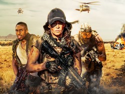 Sinopsis Rogue: Aksi Menegangkan Tentara Hadapi Teroris dan Singa Buas