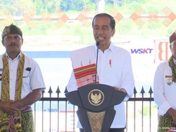 Jokowi Resmikan Bendungan Rp 2,7 T di NTT