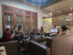 Kapolres Kediri Sowan Kiai Sepuh Jelang Pilkada 2024