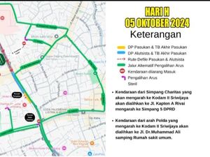 Catat Lur! Jalan Depan Makodam Ditutup 3 Hari, Ini Rekayasa Lalu Lintasnya