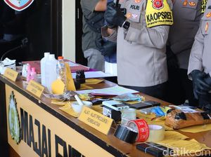 Polisi Bongkar Pabrik Sinte di Indekos Majalengka Polisi Bongkar Pabrik Sinte di Indekos Majalengka