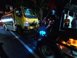Truk Tangki Tabrak Motor di Bangunharjo Bantul, 1 Orang Tewas