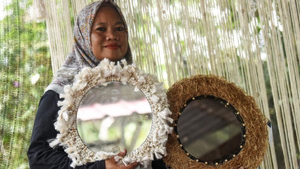 Sampah Tali Kapal Disulap Jadi Kerajinan, Raup Rp 217 Juta/Bulan