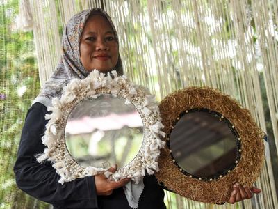 Sampah Tali Kapal Disulap Jadi Kerajinan, Raup Rp 217 Juta/Bulan