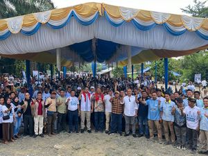 Ribuan Relawan di Langkat Siap Menangkan Cagub Bobby dan Cabup Syah Afandin