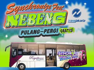 7 Titik Nebeng Transjakarta Gratis ke Synchronize Fest 2024