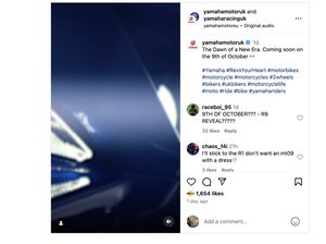 Sangar! Ini Penampakan Calon Moge Baru Yamaha