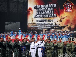 Rangkaian Acara Puncak Peringatan HUT ke-79 TNI 2024 di Monas
