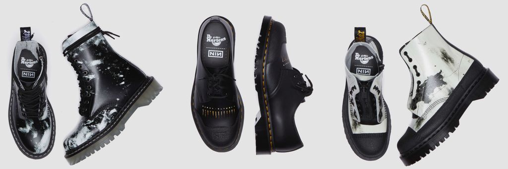 Dr. Martens x Nine Inch Nails: Koleksi Deru Industrial The Downward Spiral