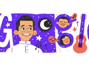 Mengenang AT Mahmud di Google Doodle Hari Ini, Komposer Legendaris Lagu Anak Mengenang AT Mahmud di Google Doodle Hari Ini, Komposer Legendaris Lagu Anak