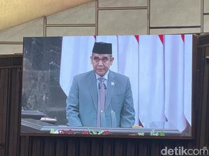 Pidato Perdana, Ketua MPR Muzani Minta Sukseskan Pelantikan Prabowo-Gibran