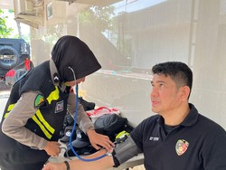 Polda Metro Cek Kesehatan Anggota Jelang Pengamanan Pilkada