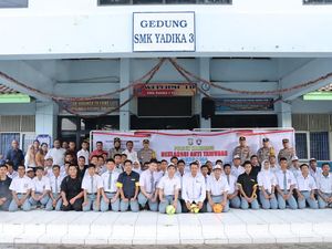 Polisi Gandeng Siswa SMK di Jakbar Deklarasi Antitawuran