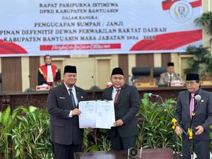 Pimpinan DPRD Banyuasin Dikukuhkan, Sekda: Sinergi Wujudkan Daerah Lebih Baik