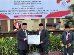 Pimpinan DPRD Banyuasin Dikukuhkan, Sekda: Sinergi Wujudkan Daerah Lebih Baik