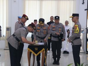 Kapolda Babel Pimpin Sertijab 4 PJU, Kombes Jojo Resmi Jadi Dirkrimsus Kapolda Babel Pimpin Sertijab 4 PJU, Kombes Jojo Resmi Jadi Dirkrimsus