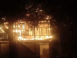 Asrama Pondok Pesantren NU di Soppeng Terbakar, Diduga Korsleting Listrik