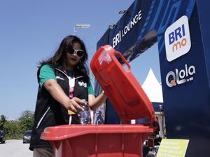 BRI Peduli Bantu Kelola 22 Ton Sampah Selama Event MotoGP Mandalika