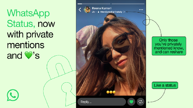 Fitur gres WhatsApp Status