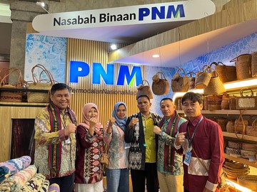 Produk Kriya Nasabah PNM Jadi Incaran Pelanggan INACRAFT 2024