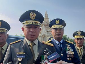 HUT Ke-79 TNI, Panglima Ingin Kesejahteraan-Perlengkapan Prajurit Semakin Baik