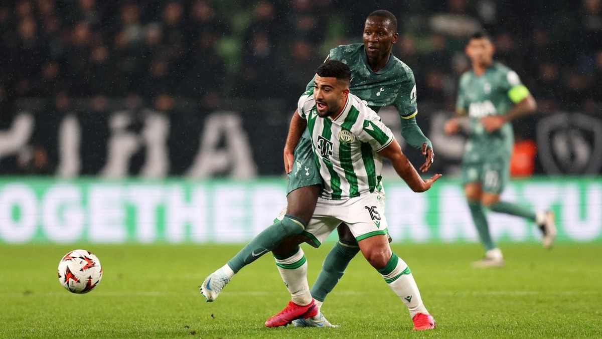 Hasil Ferencvaros vs Tottenham Hotpsur. (Foto: Getty Images/David Balogh)