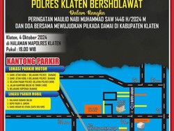 Polres Klaten Gelar Doa Bersama Pilkada Damai Malam Ini, Catat Lokasi Parkirnya