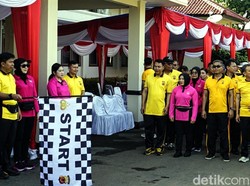 Polres Sukabumi Gaungkan Gerakan Hidup Sehat