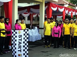 Polres Sukabumi Gaungkan Gerakan Hidup Sehat Polres Sukabumi Gaungkan Gerakan Hidup Sehat