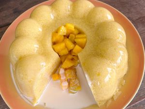 Resep Puding Mangga Susu, Lembut Manis Untuk Camilan