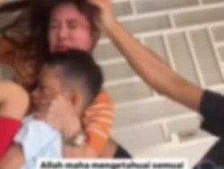 Selebgram Lampung Dianiaya Mantan Suami di Depan Anaknya