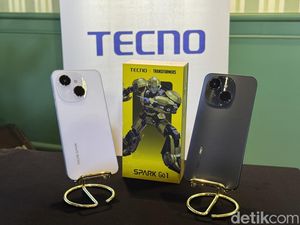 Video: Intip Spesifikasi HP Rp 900 Ribuan Tecno Spark Go 1 Video: Intip Spesifikasi HP Rp 900 Ribuan Tecno Spark Go 1