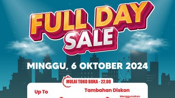 Besok Serbu Transmart Full Day Sale! Diskon Meriah hingga 50% + 20%